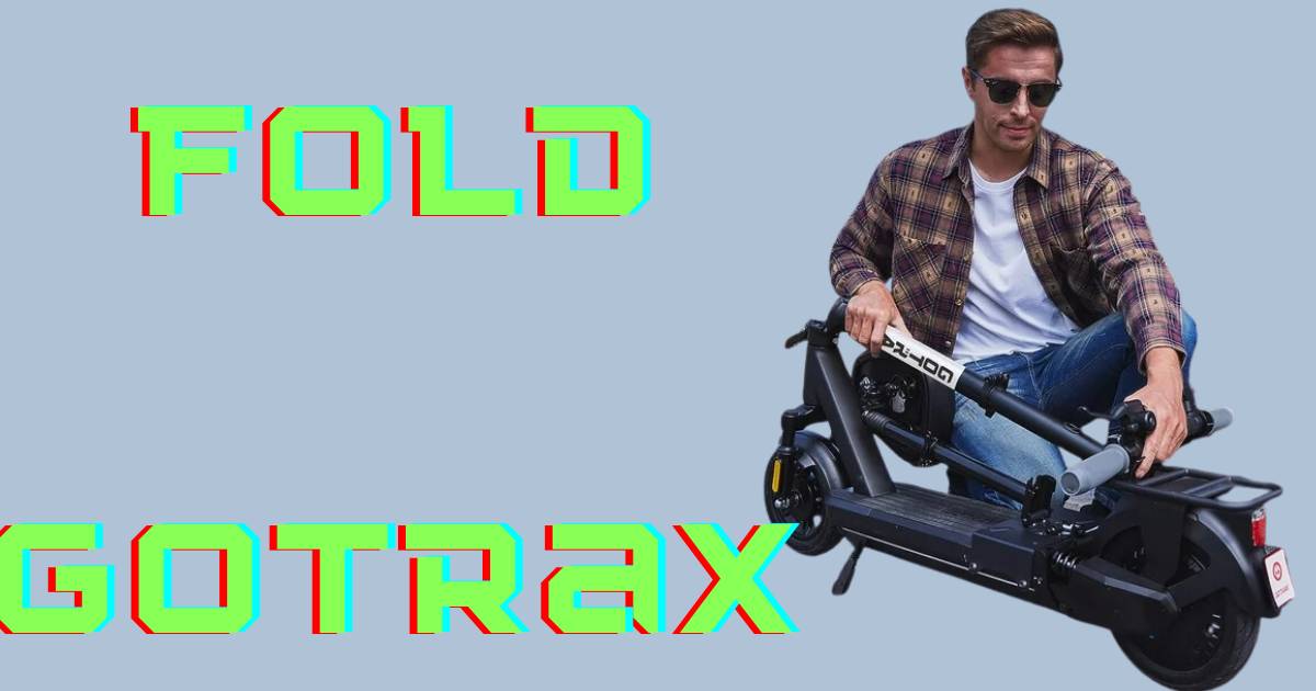 How To Fold & Unfold Gotrax Scooter