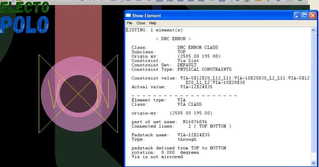 Common Errors When You Show All DRC in Skipper with Commands