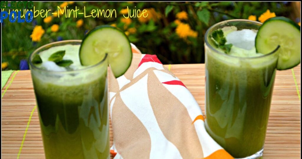 Cucumber and Lemon Juice