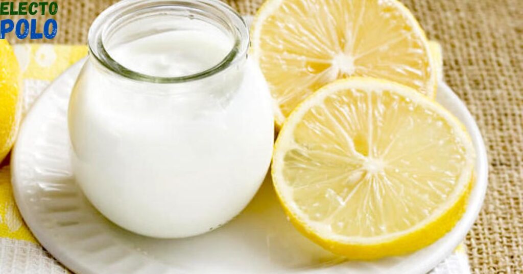 Yogurt and Lemon Juice