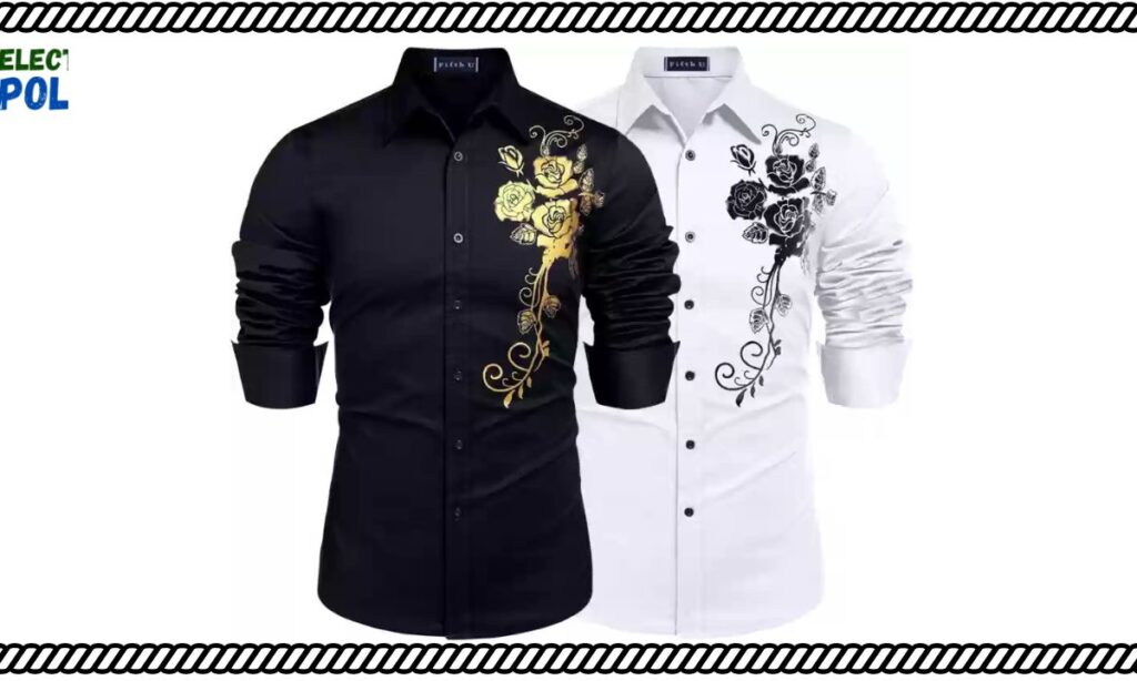 How to Style 299 rs Flower Style Casual Men Shirt?