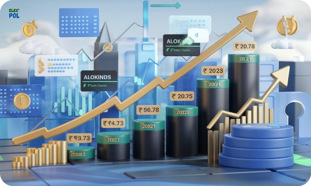 Key Takeaways from Forecasted Price for ALOKINDS from 2024 to 2030