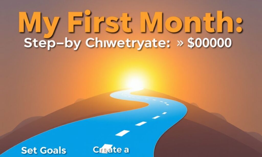 My First Month: Step-by-Step Journey to $5,000